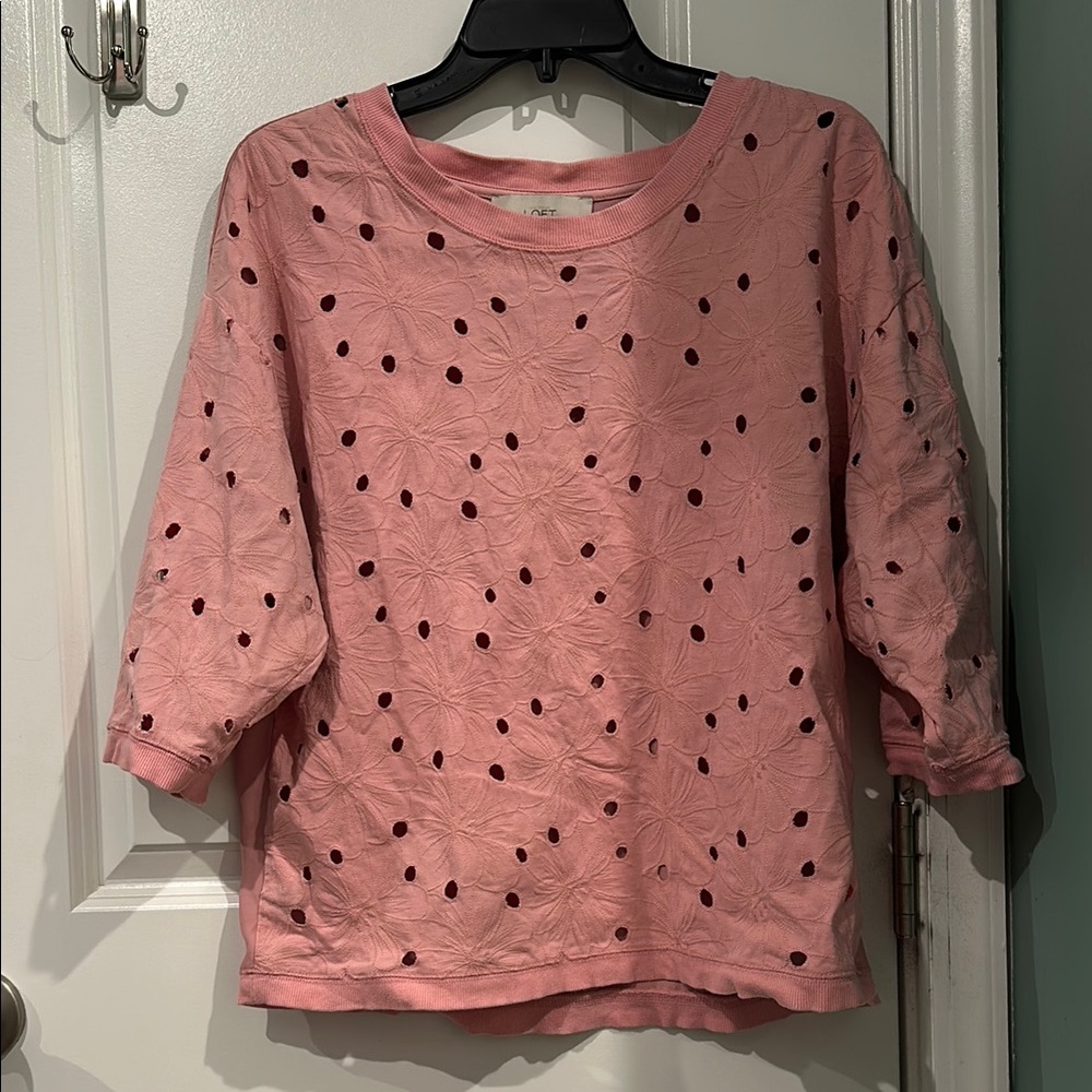 🍀 Pink Polka Dot Top